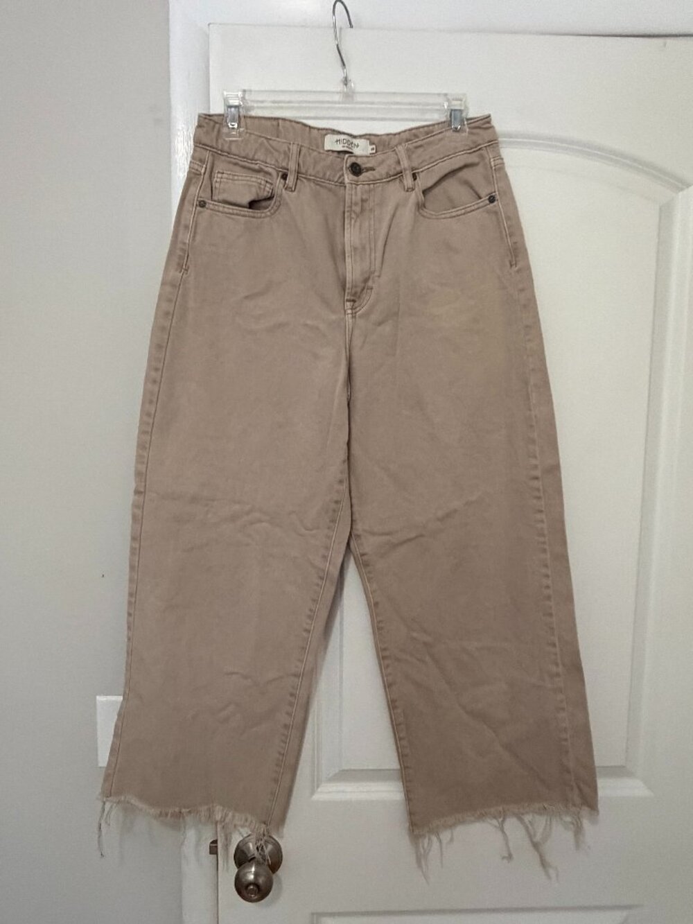 Women's Hidden Khaki-Colored Jeans